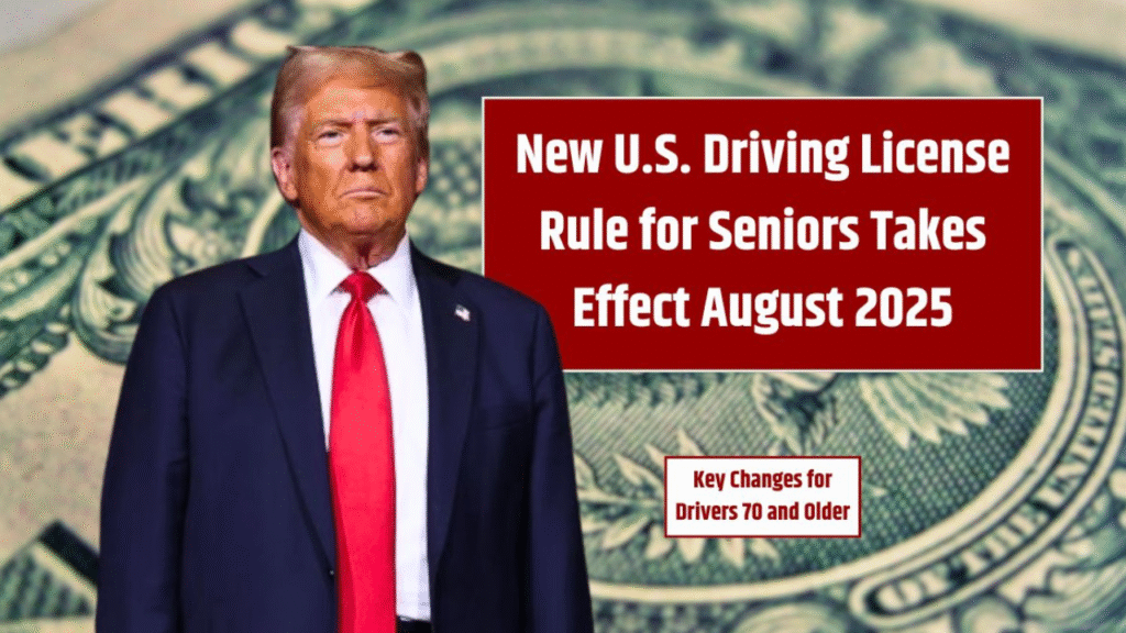 US Driving License Rule Changes in the USA – Essential Changes for Drivers Aged 70 and Above