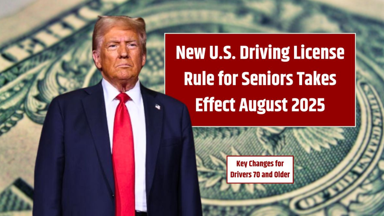 US Driving License Rule Changes in the USA – Essential Changes for Drivers Aged 70 and Above